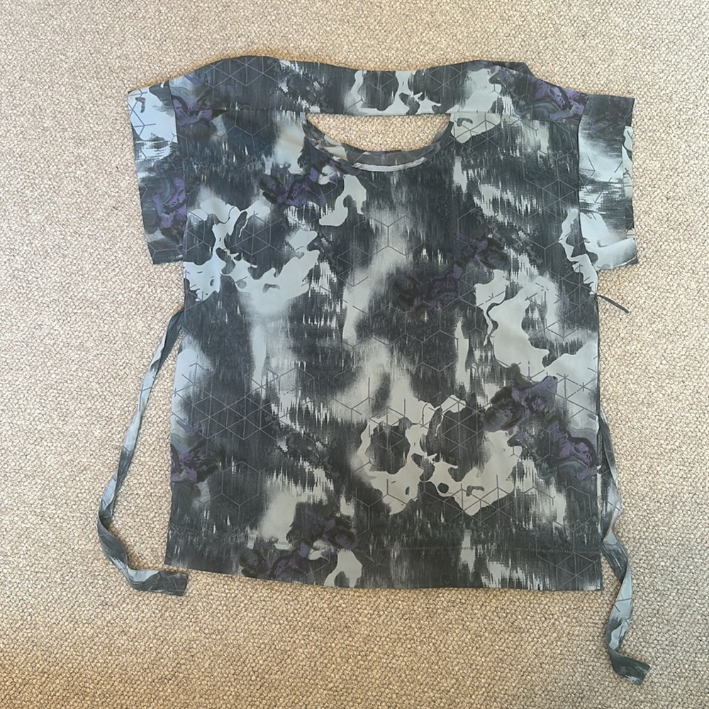 Patterned Cold Shoulder Coverup - image 2